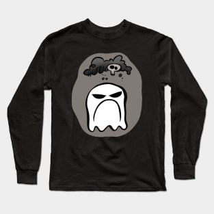 Grumpy Ghost Long Sleeve T-Shirt